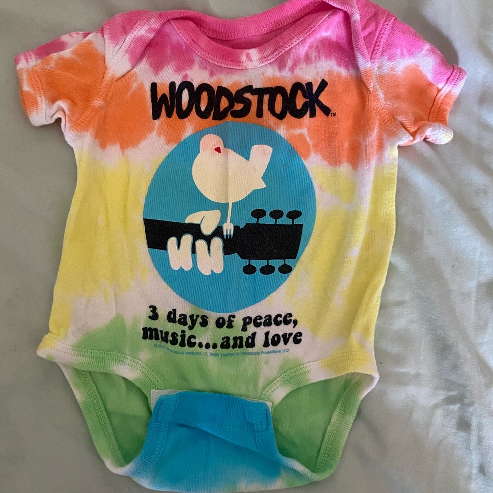 WOODSTOCK onesie